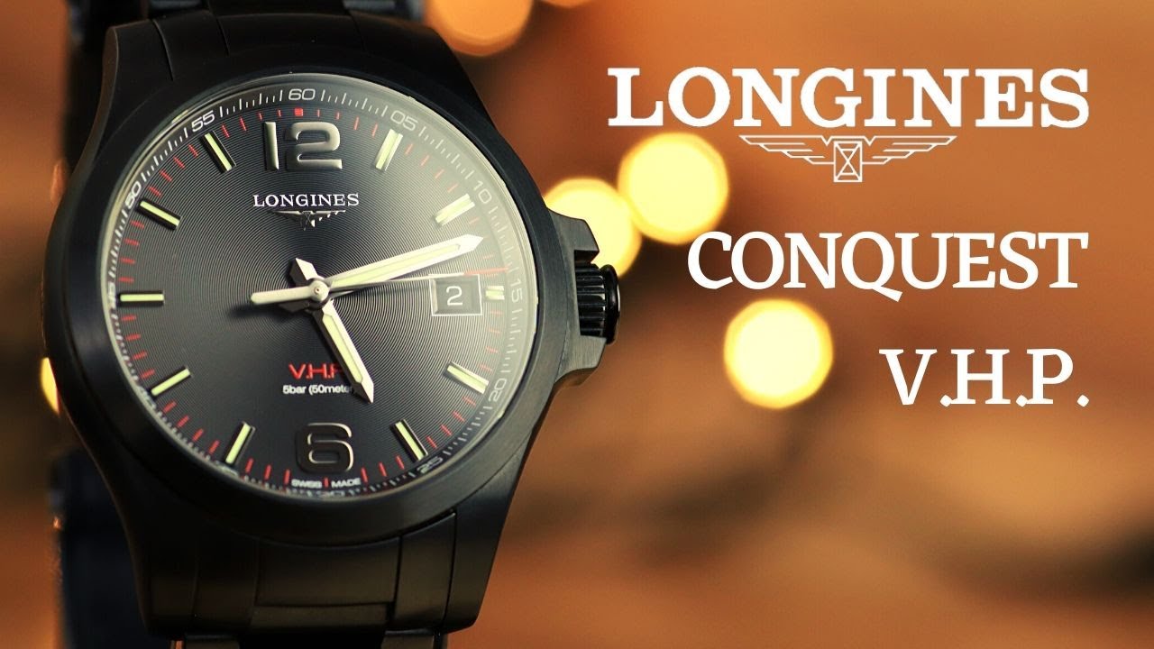 Recenzja zegarka Longines Conquest V.H.P. (Blackout)