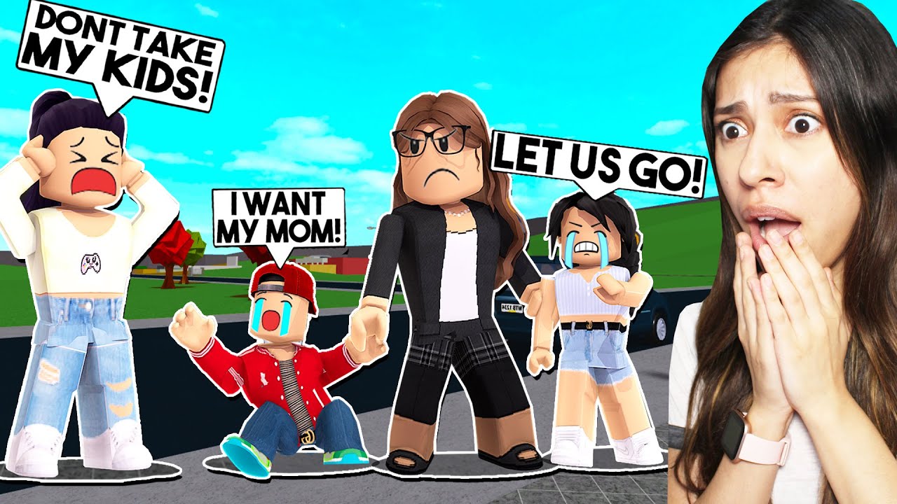 МОИХ ДЕТЕЙ ОТВЕЗЛИ В ЦЕНТР УСЫНОВЛЕНИЯ! *ОНИ ПЛАКАЛИ* - Roblox (Bloxburg Roleplay)