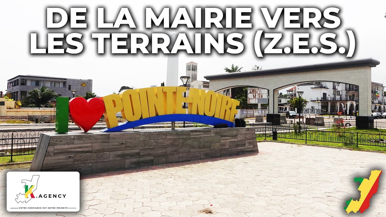 J'AI FAIT LE CHEMIN DEPUIS LA MAIRIE DE POINTE NOIRE 🇨🇬 JUSQU'AUX TERRAINS (Z.E.S.) SIAFOUMOU...