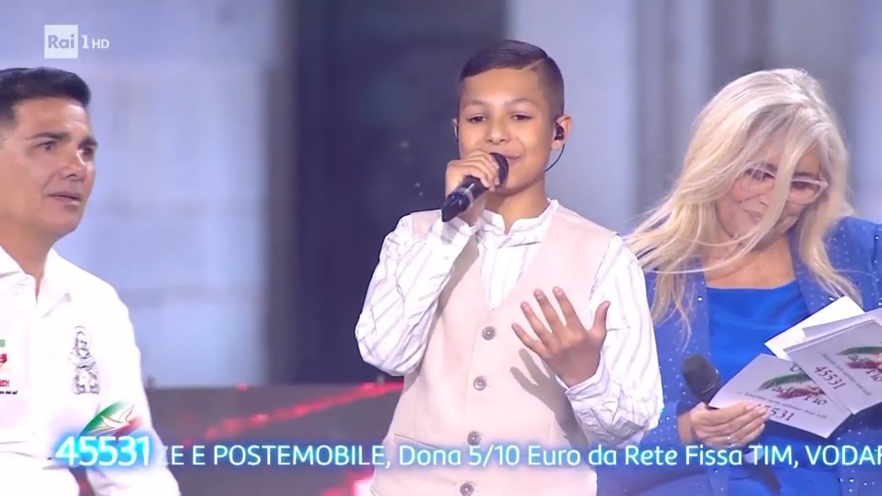 Simone Grande (🇮🇹 JESC 2024) - Mamma (Una Voce Per Padre Pio, 28/06/2025)