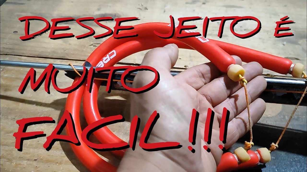 MONTAGEM DE BORRACHA CIRCULAR PARA ARBALETE (PESCA SUB) !!! SPEARFISHING