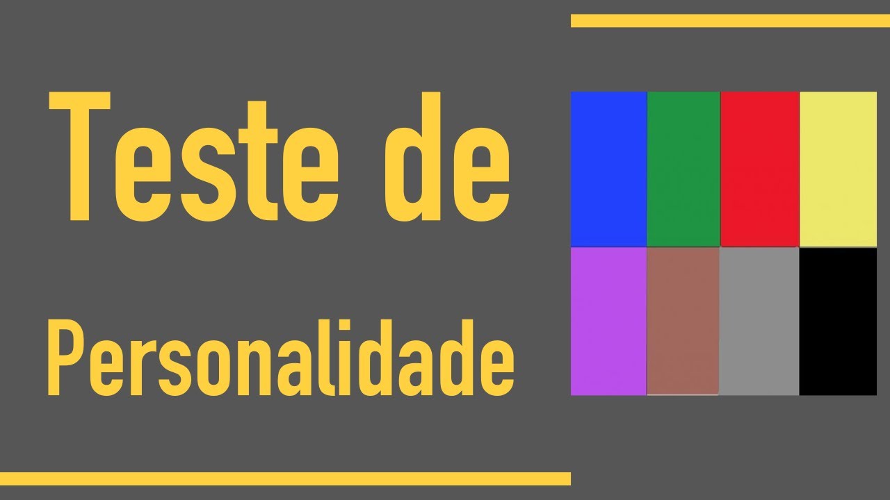O poder das cores na percepção sensorial! Teste de Personalidade por Cores de Luscher!