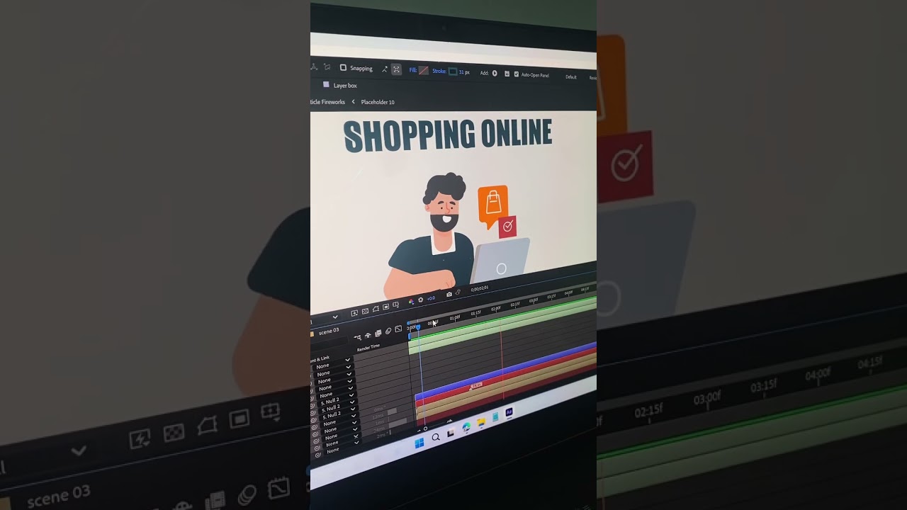 Practice Creating 2D Animated Explainer Video #animation #motiongraphics #2dexplainervideo #motion