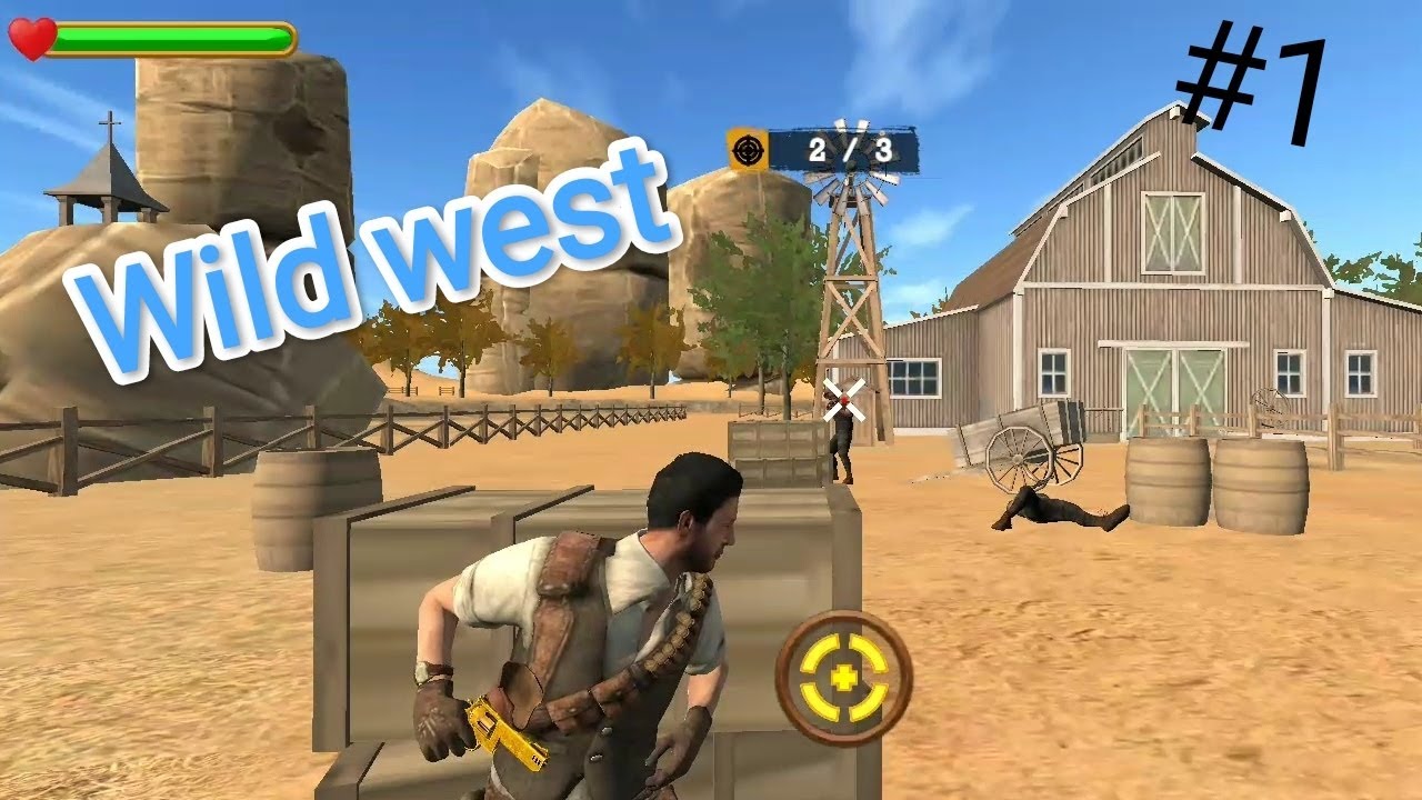 Wild west. Completing missions and Cover shooting🤠 #1 #Wild west