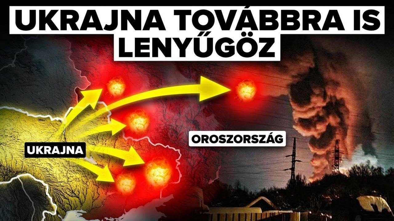 Történelmi éjszaka Ukrajnának: Lángokban Oroszország