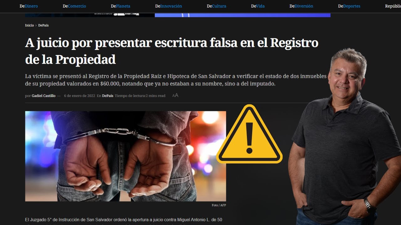 El Sector Inmobiliario en El Salvador: Sin Regulación y Lleno de Riesgos #EstafasInmobiliarias