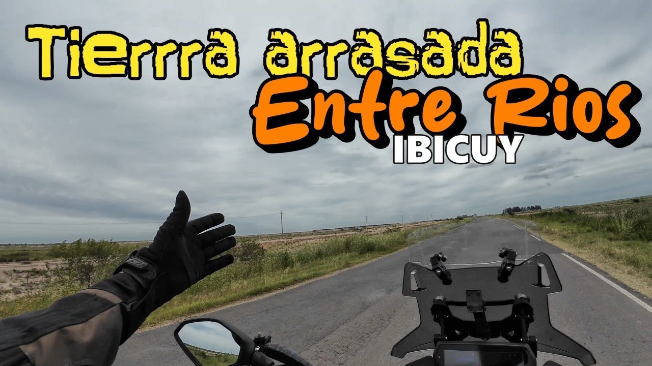 TIERRA de ARENA! camino a IBICUY ! #viajes #entrerios #voge525dsx #pueblo #historias