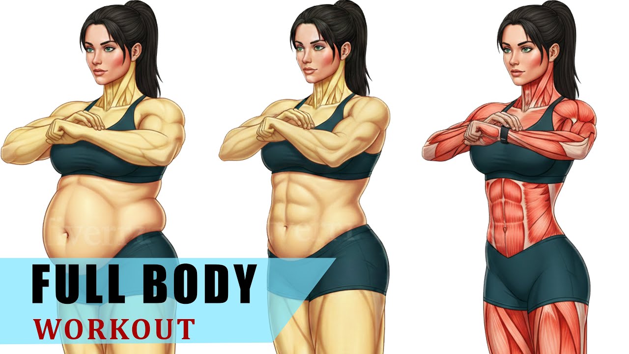 5-минутная интенсивная тренировка для всего тела | Комплексная тренировка всего тела дома