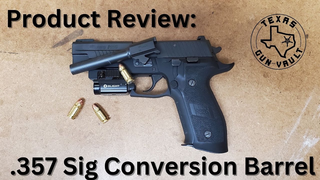 Обзор продукта: заводская переделка ствола Sig .357 для P226