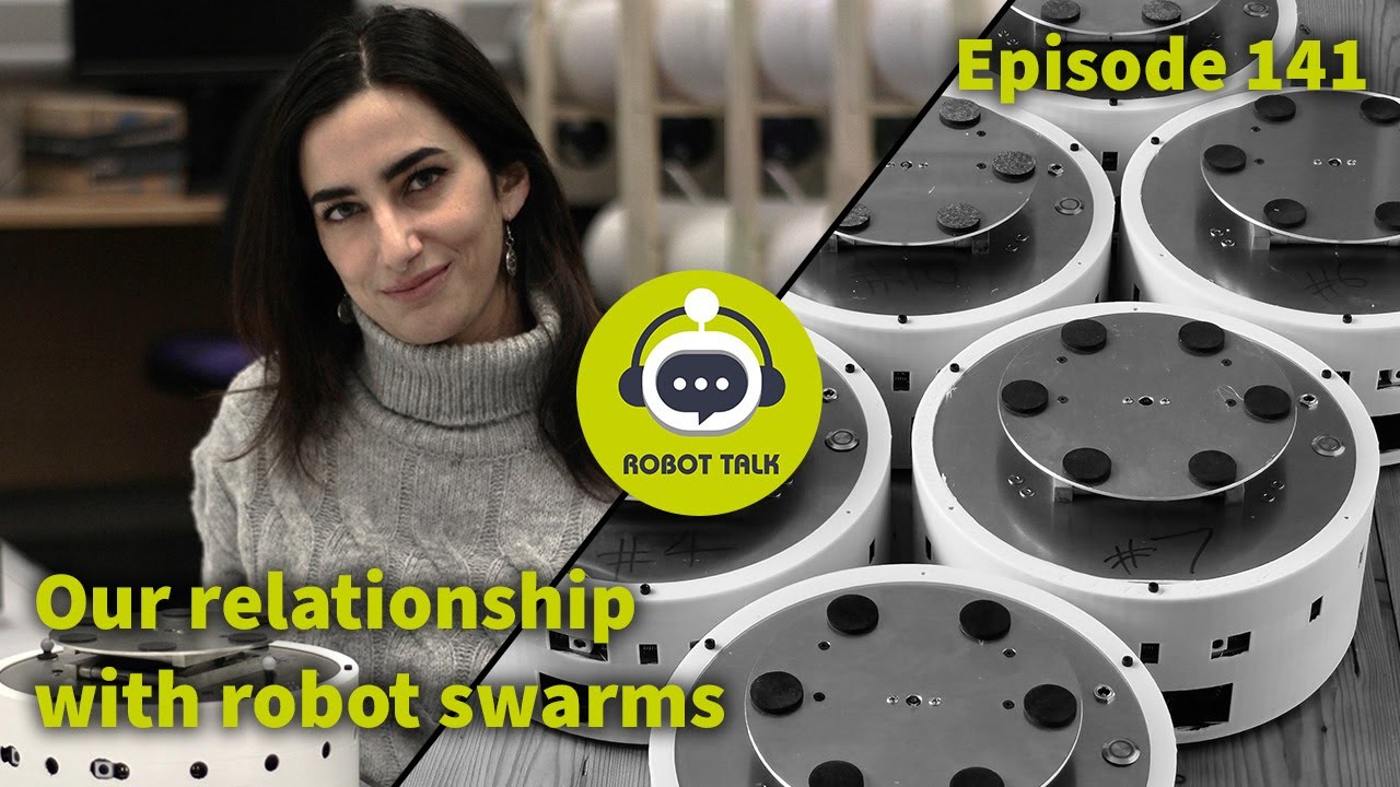 Our relationship with robot swarms - interview with Razanne Abu-Aisheh