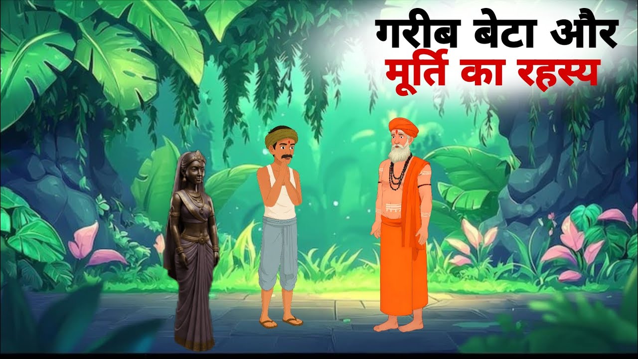 गरीब बेटा और मूर्ति का रहस्य | Garib Beta Aur Murti ka Rahasya | Hindi kahani | Moral Story| Cartoon