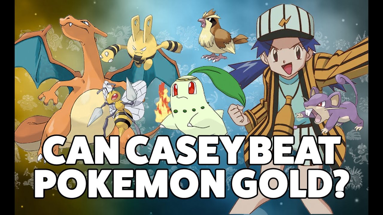 Могу ли я пройти Pokemon Gold, играя Кейси?