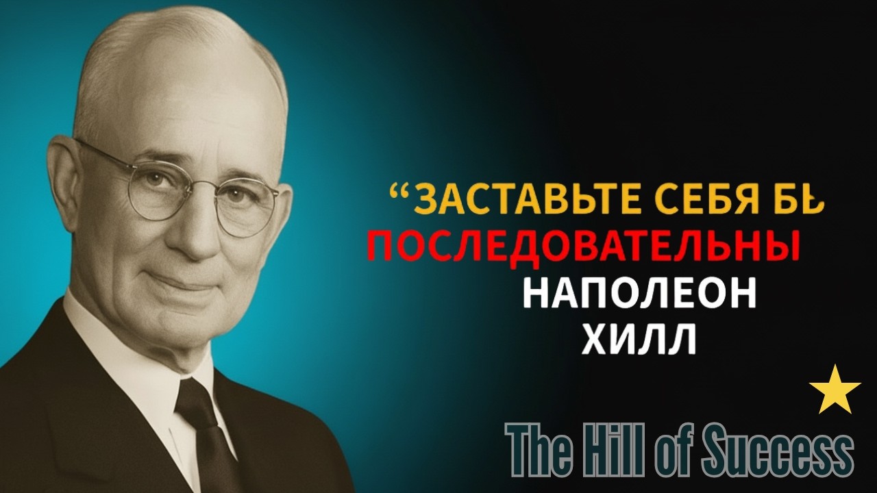 Заставьте себя быть последовательными — и жизнь встанет на свои места | Наполеон Хилл