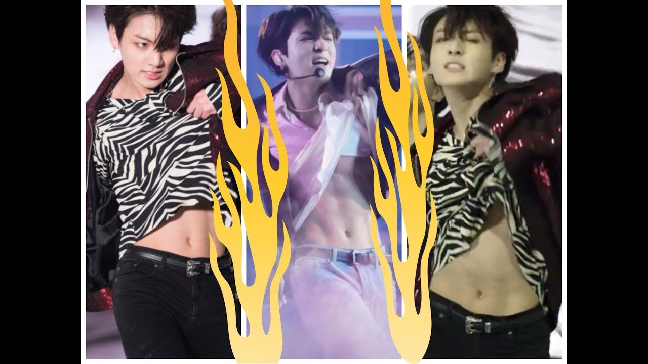 BTS Jungkook Fake Love ABS moment 😱❤ (performance)