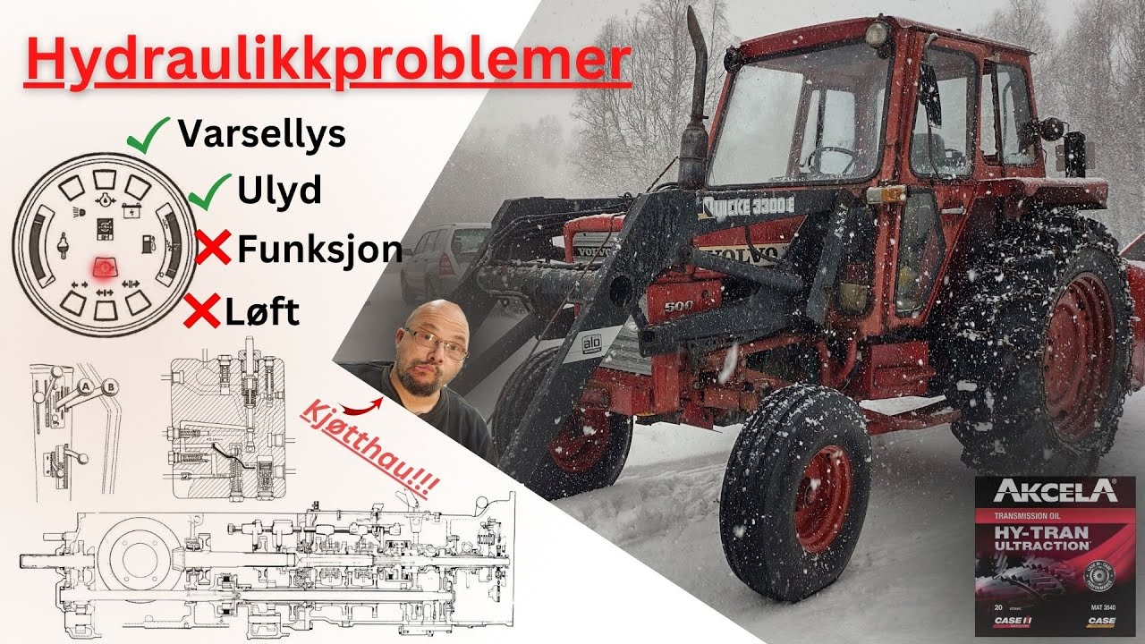 Volvo BM 500 - Frustrerende feils&oslash;king av Hydraulikkproblemer