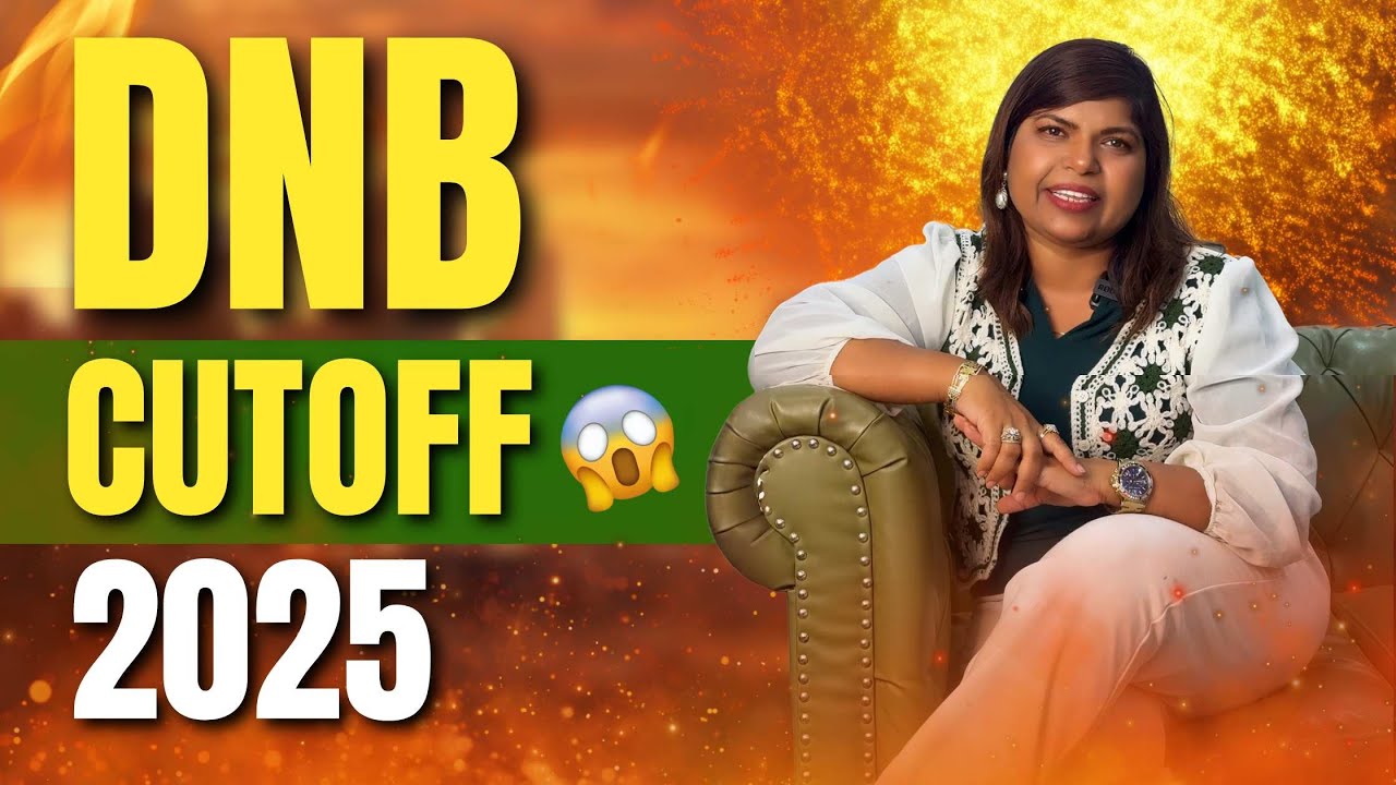 😱 Shocking DNB Cutoff 2025! Will Your Rank Make It? #youtubeshorts #cutoff #video #mbbs
