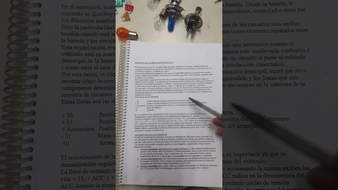 Distribuci&oacute;n de corriente