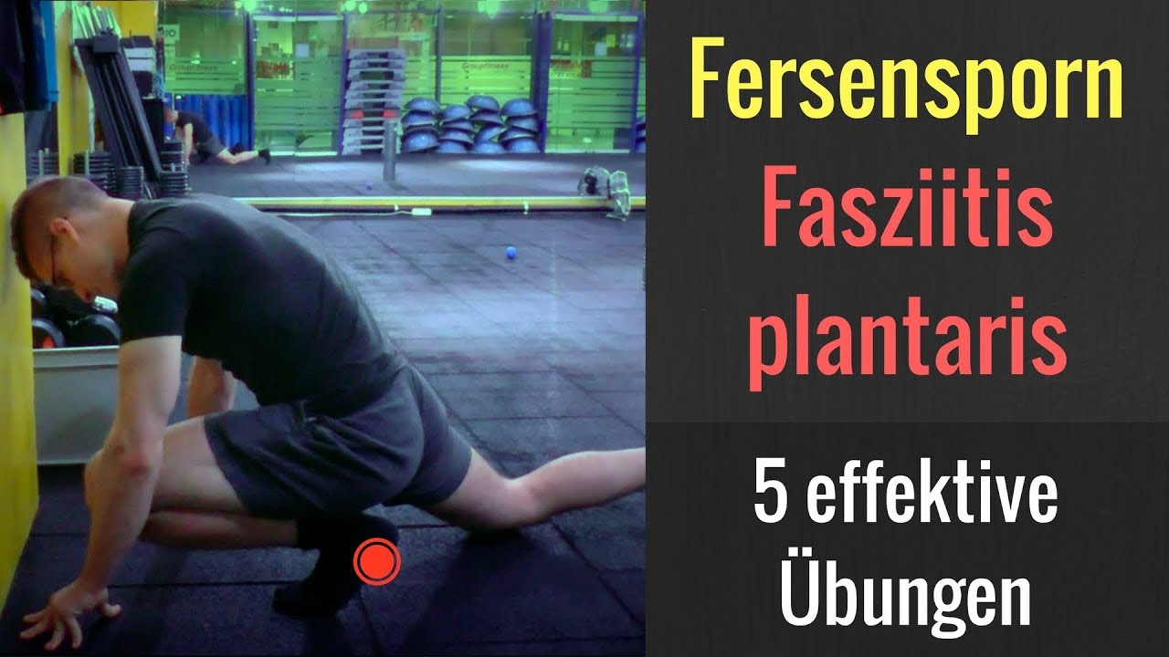 Fersensporn und Fasziitis plantaris - 5 Übungen gegen Schmerzen in der Ferse | #AskDocShow EP 37