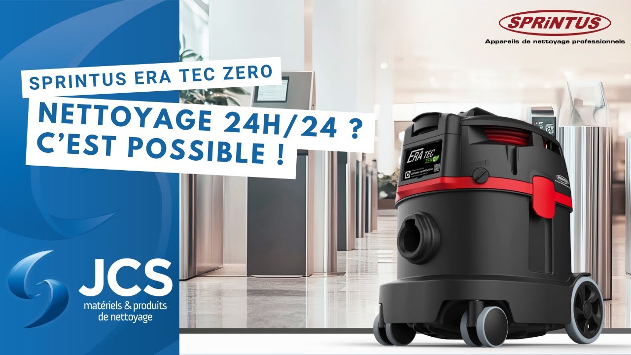 ERA TEC ZERO – L'aspirateur ultra-silencieux pour un nettoyage 24h/24 !