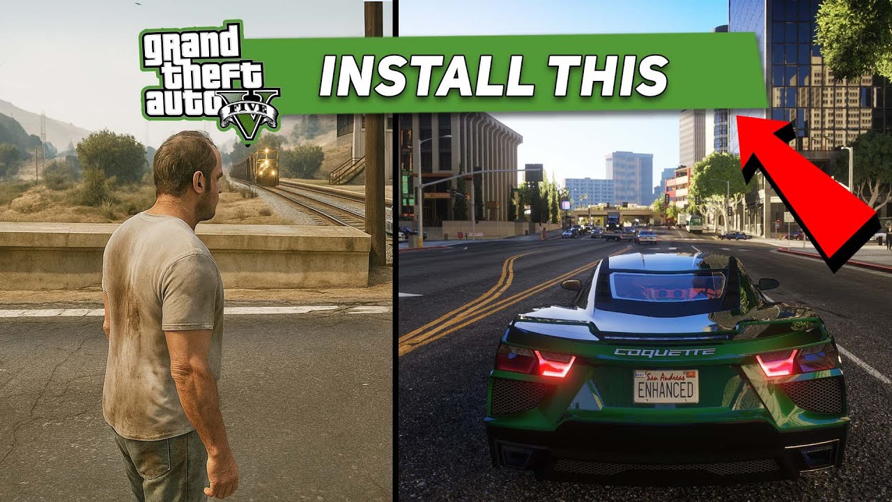 ✅ Как установить мод ультрареалистичной графики в GTA 5 на слабый ПК