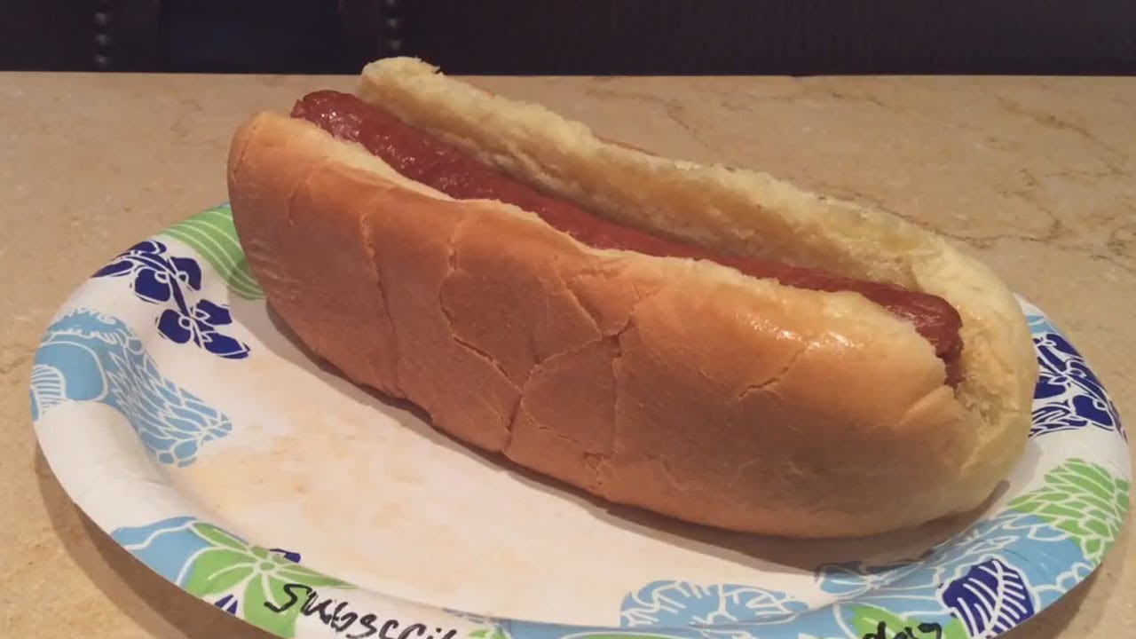 JustAHotDog Eats a Real Hotdog
