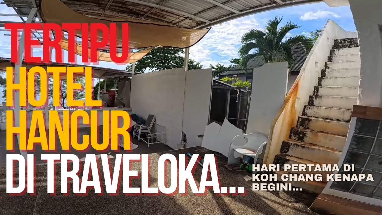 KENA SCAM HOTEL FIKTIF DI TR4V3L0KA! Explore Koh Chang yang INDAH | Thai-Cambo Border Crossing pt. 4