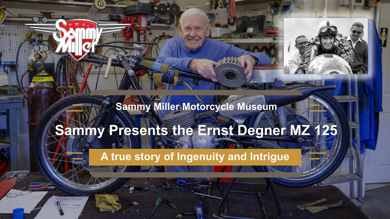 Sammy Miller presents the Ernst Degner Works MZ 125 - a true story of Ingenuity and Intrigue!