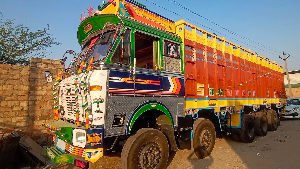 TATA 4832c Colour Complete #jodhpur #tata #youtube #video #spraypainting #1m 