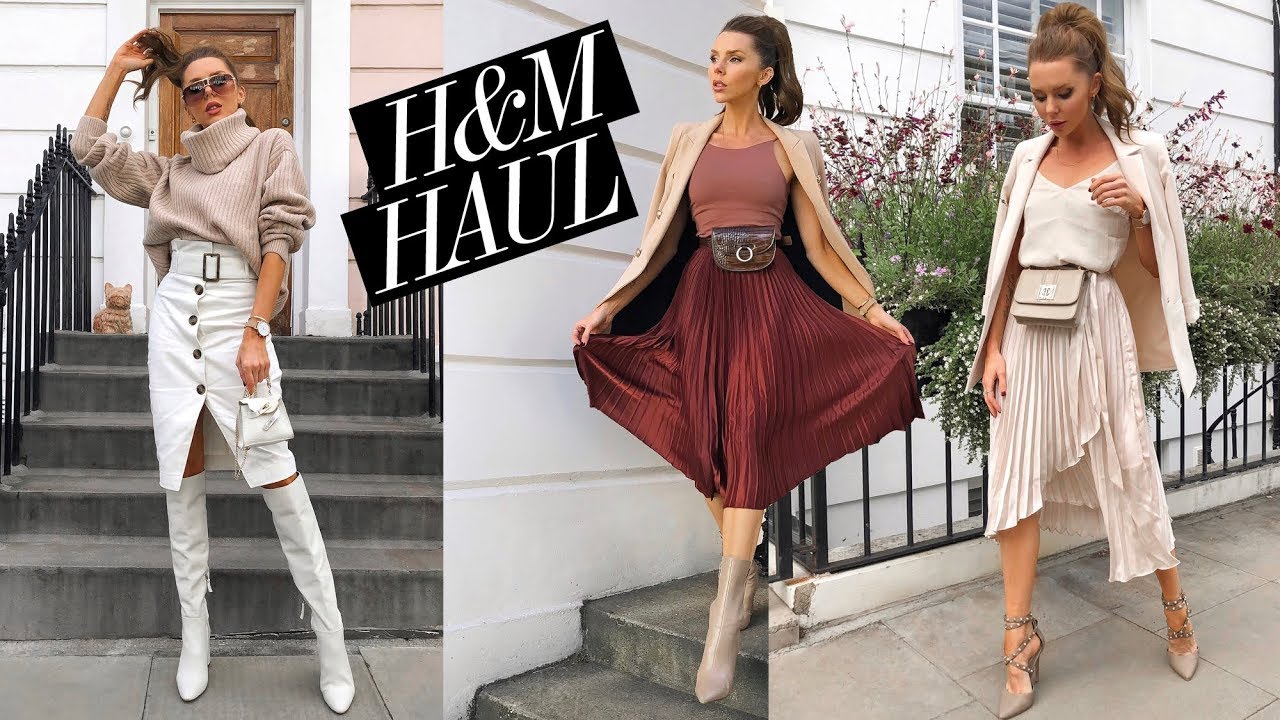 H&M HAUL & TRY ON // Transitional Prefall Autumn Haul