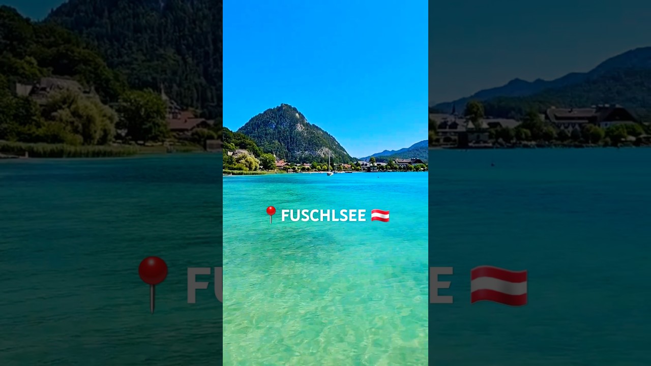 Places that feels Unreal in Austria Part.147 😱 #fuschlsee #salzburgerland #austria #summer
