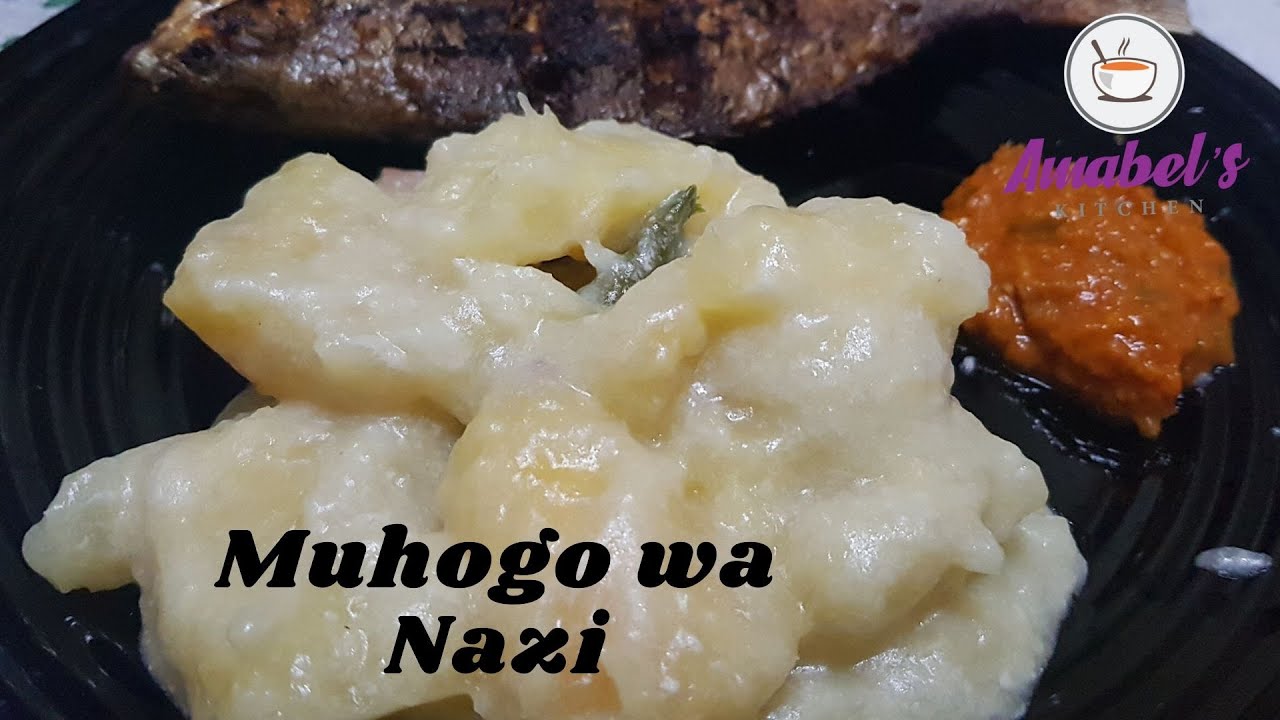 Muhogo Wa Nazi Recipe / Cassava in coconut sauce Recipe