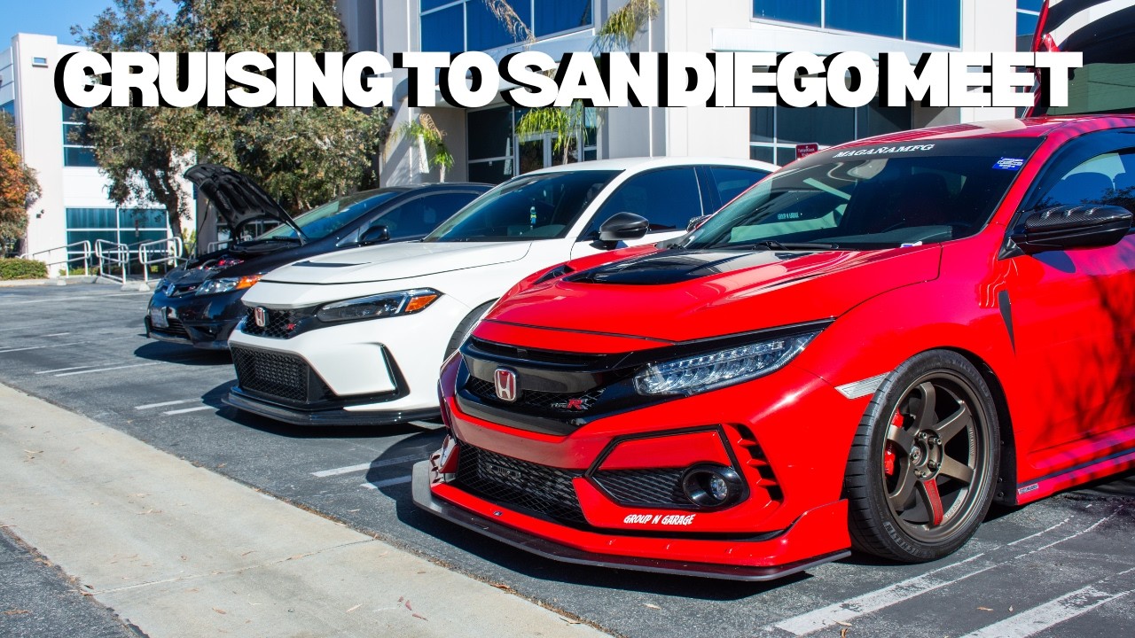 Fell in love with DE5 Type S // TypeRs Crusing to San Diego