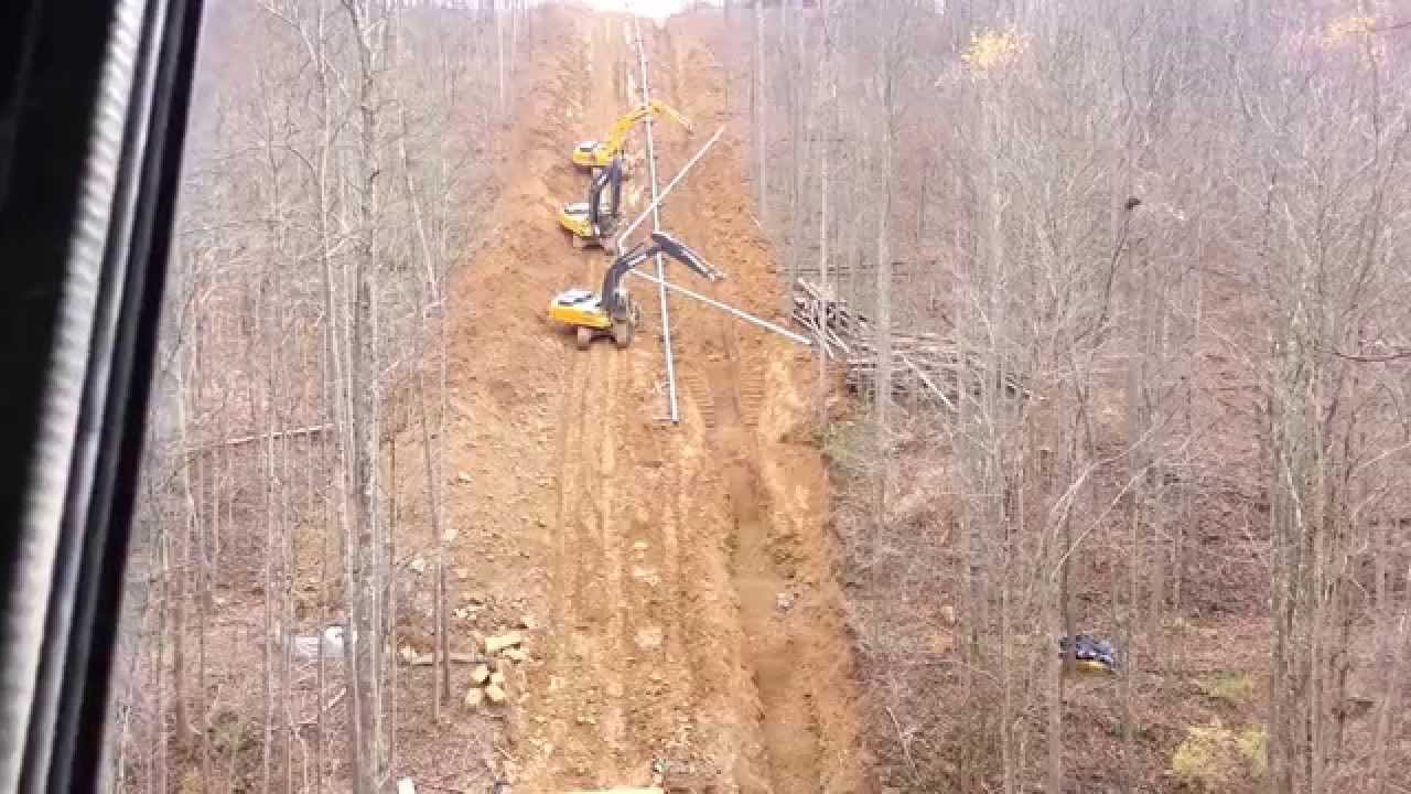 Pipeline: Carrying in a Creek Section
