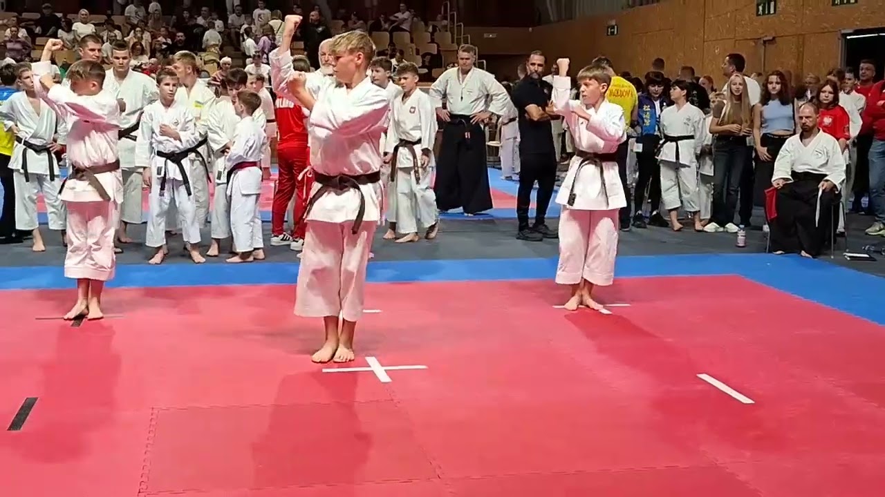 Children’s Cup 2025 Бурих, Решетняк, Сергієв Синхронне ката 2 коло Та Нагородження