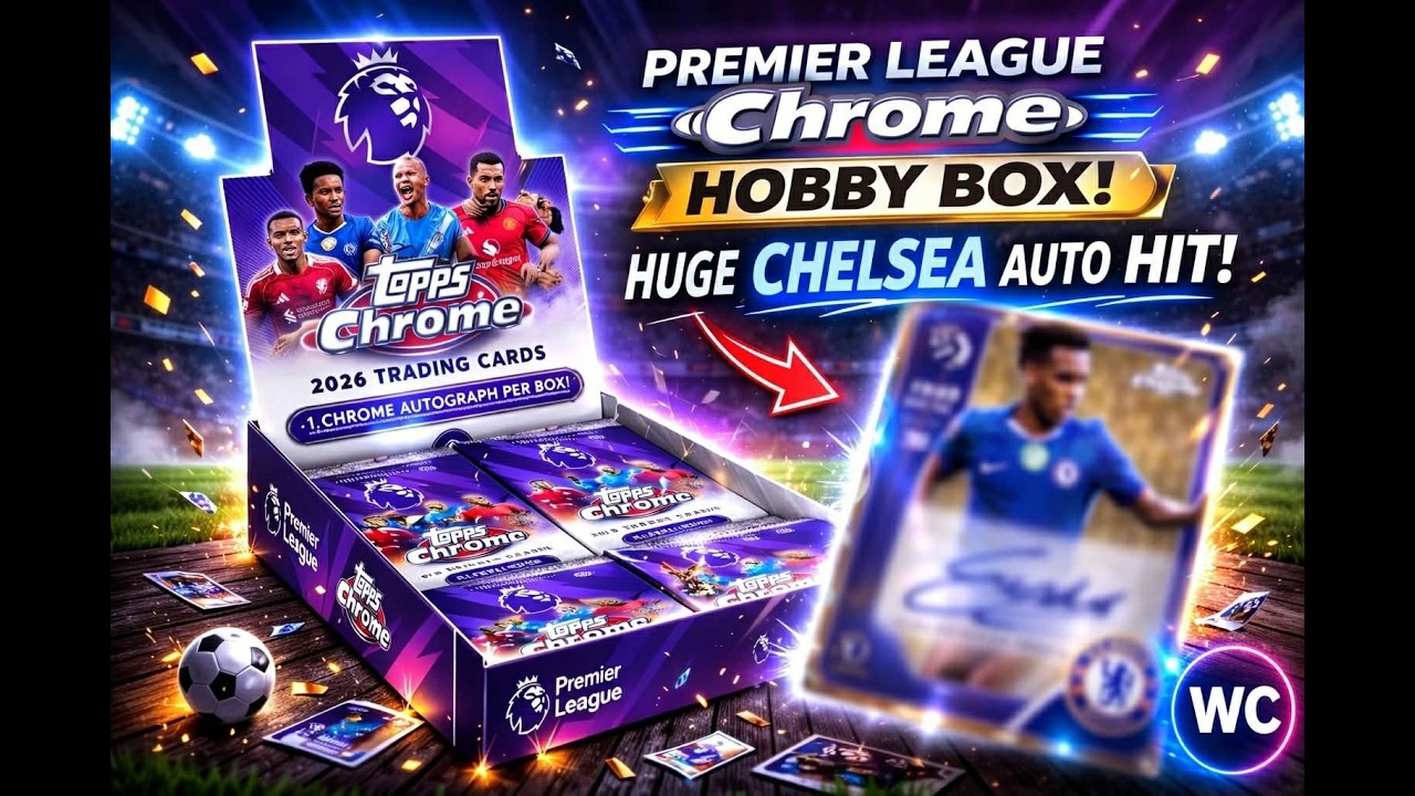 HUGE AUTO! Opening *NEW* Topps Premier League Hobby Box