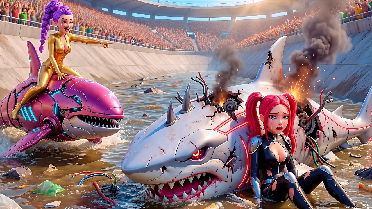 😱 RUMI Gets The Magic ORCA vs SHARK Racing Championship x KPOP Demon Hunters