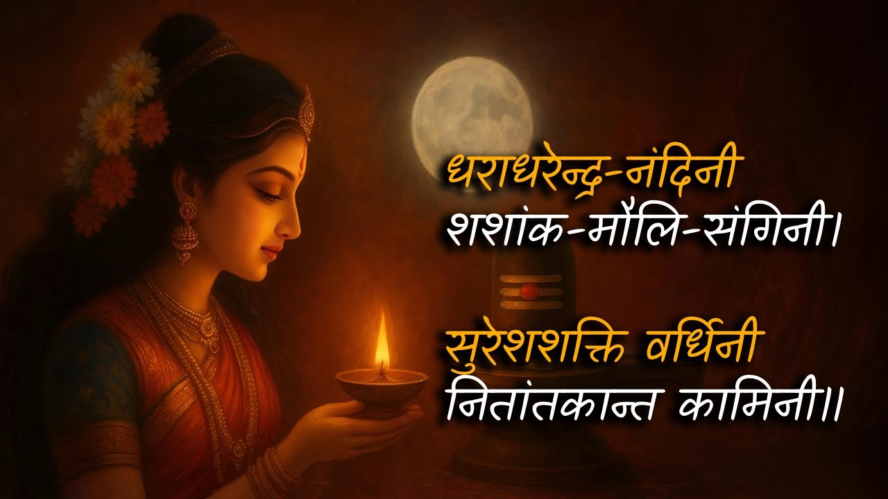 Parvati Stotram 2025 | Dhara Dhirendra Nandani | Mantra for Success, Strength & Prosperity