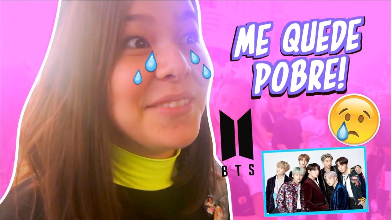 ME GASTO TODO MI DINERO 💸 EN UN CONCIERTO DE BTS  🎶 / NATALYPOP