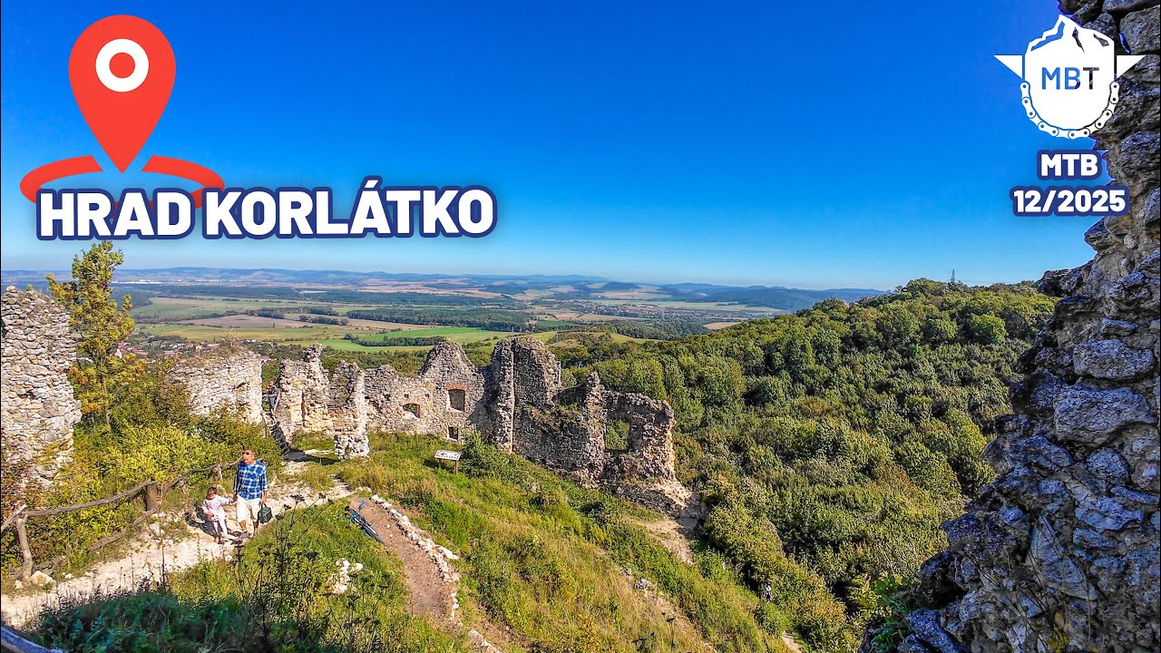 Malebný cyklistický raj: Panorámy hradu KORLÁTKO, ktoré musíte vidieť 🤩
