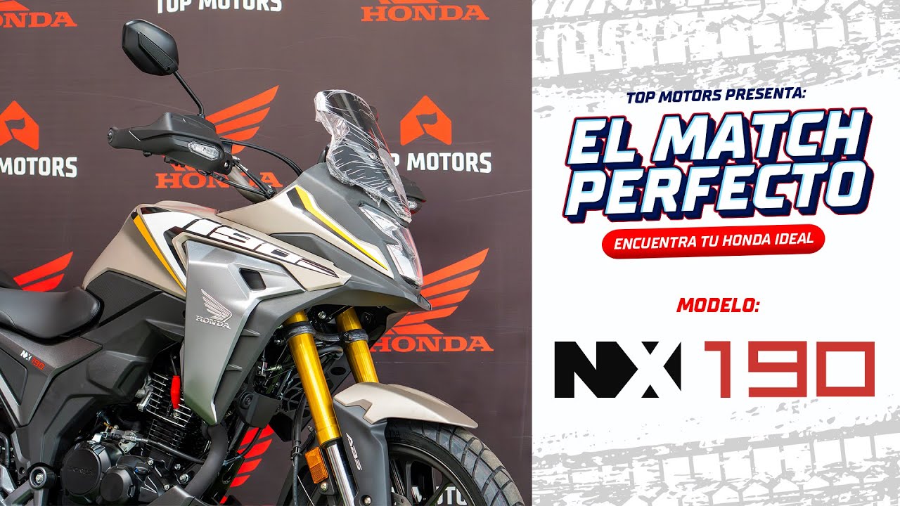 Honda NX190 2024 - Reseña - Top Motors - El Match Perfecto