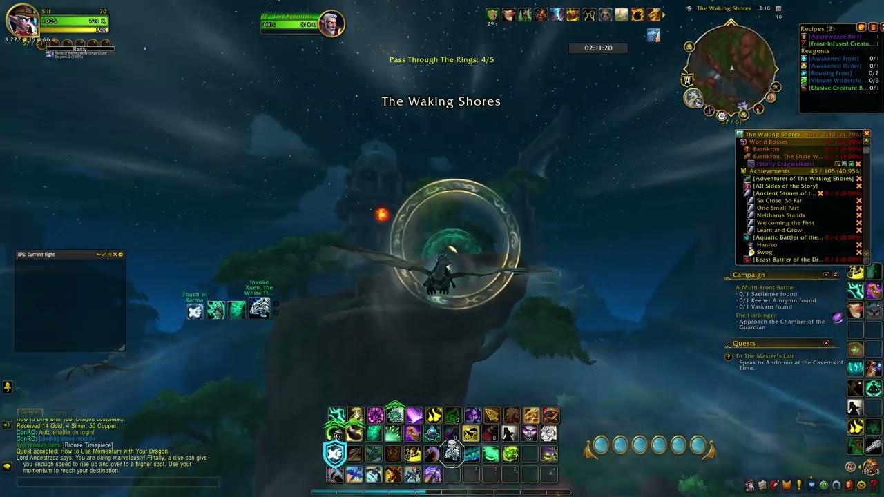 How to Use Momentum with Your Dragon - Dragonriding - WOW Quest - Dragonflight