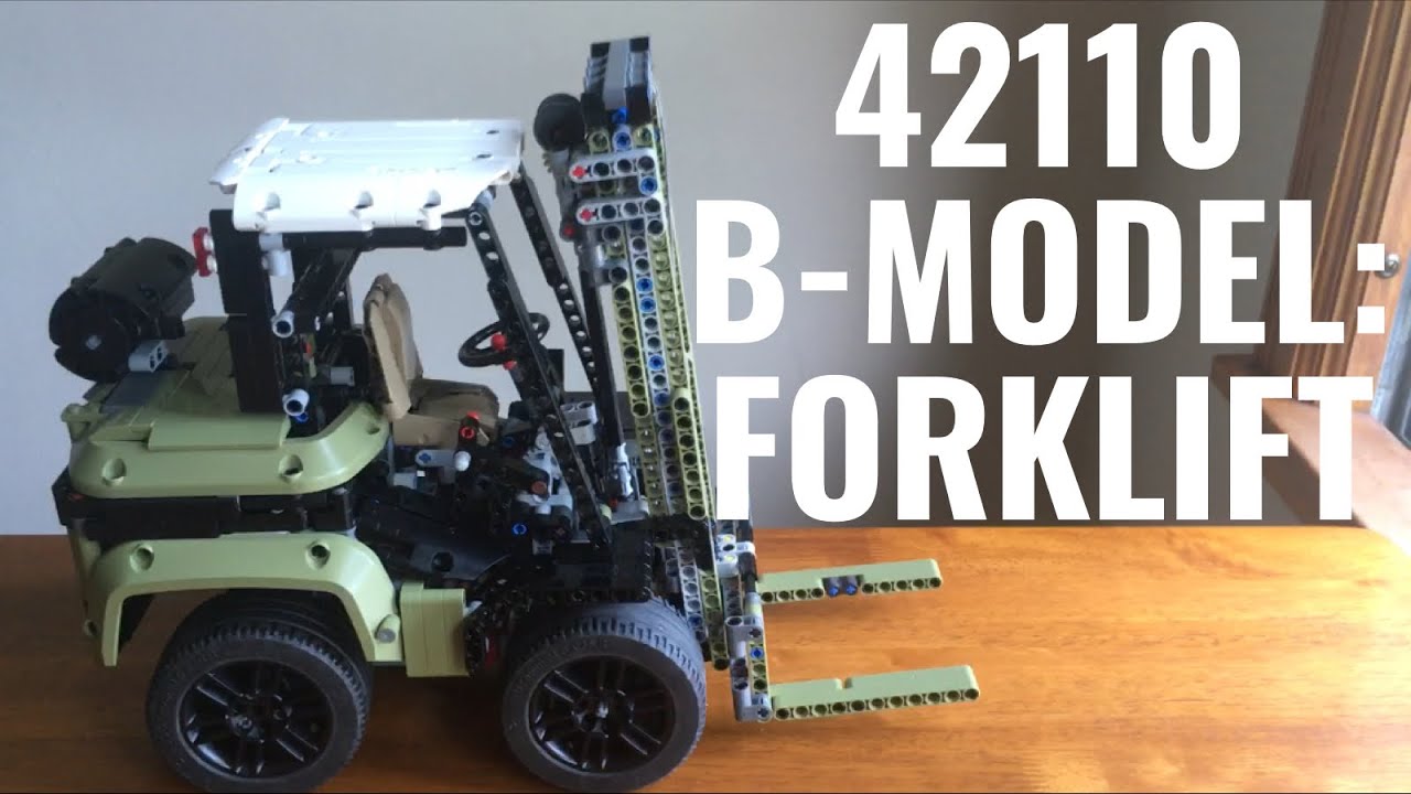 Land Rover 42110 B-Model: Forklift