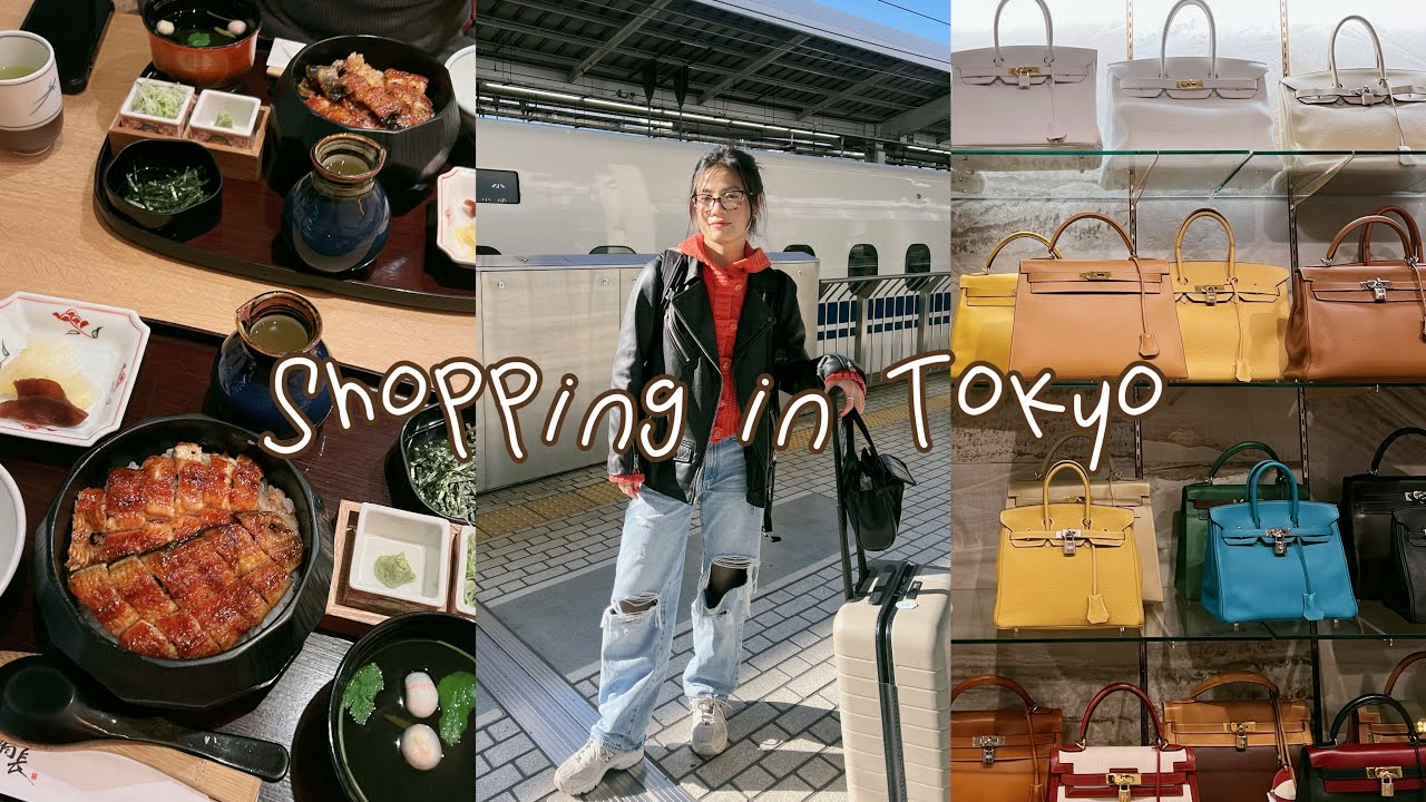 Vintage luxury shopping in Tokyo, Uniqlo, Itoya stationery, The Matcha Tokyo, shopping haul