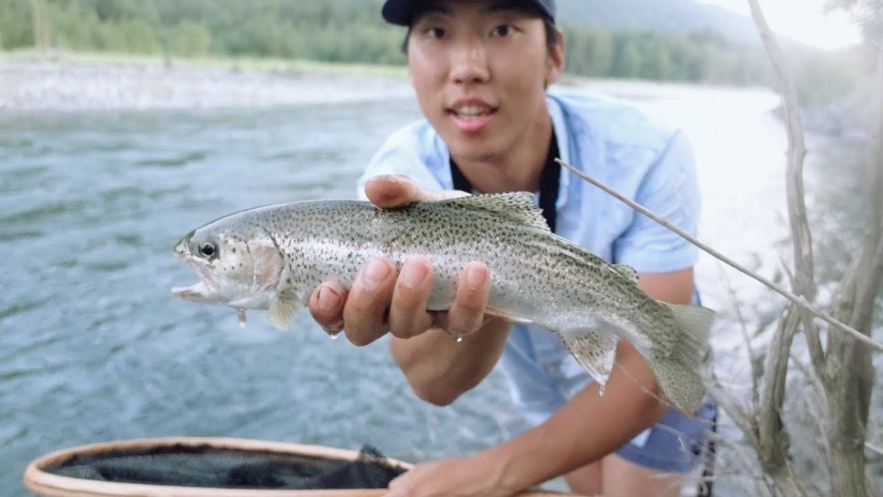 I caught my BIGGEST TROUT float fishing (Vedder River)