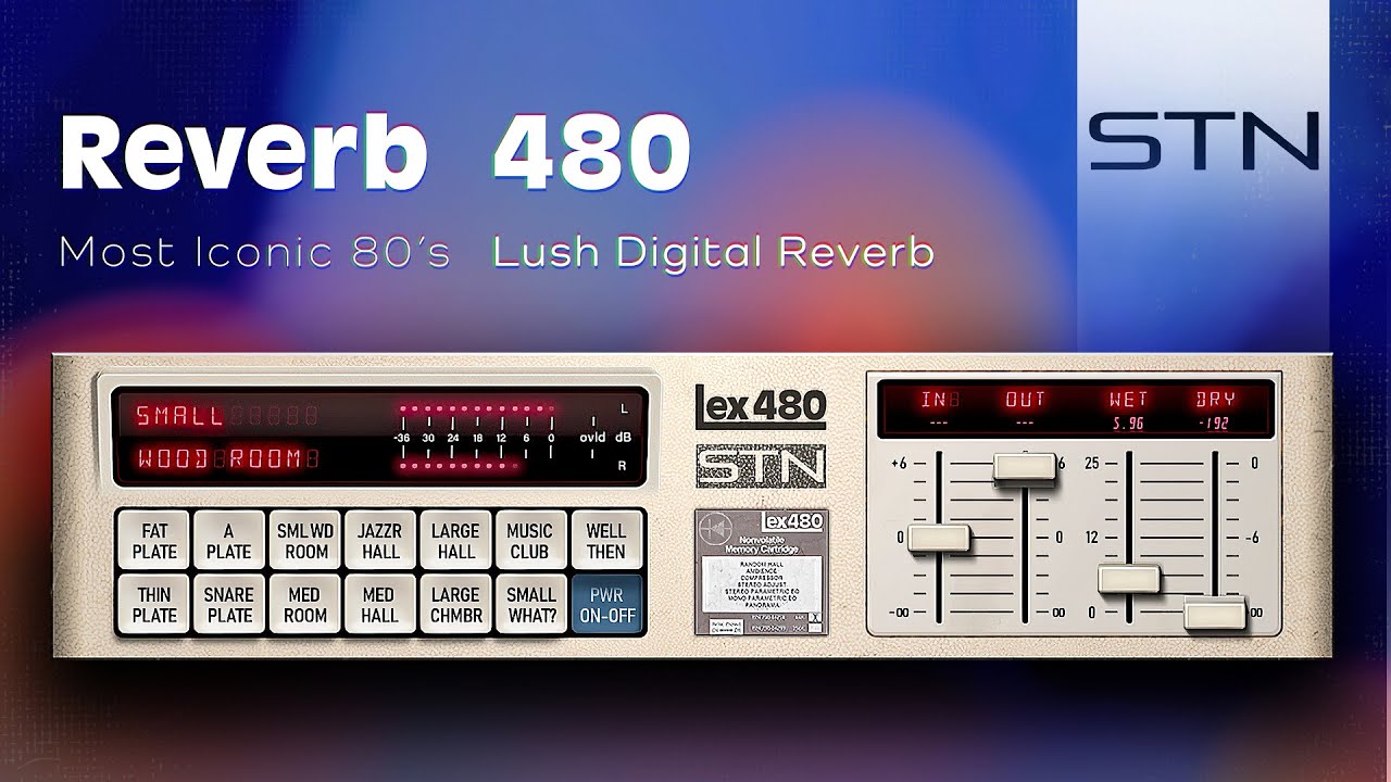 STN REVERB 480 (azzimov skin + sound examples)