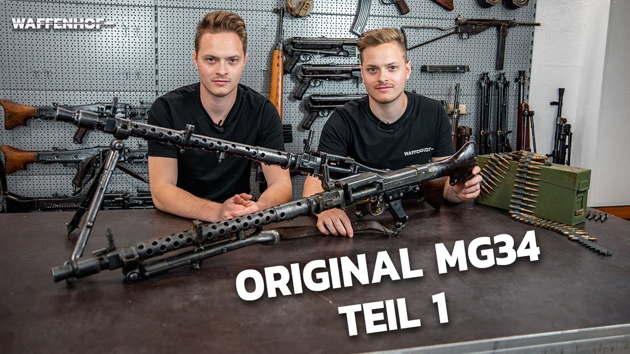 Das originale deutsche MG34 | Geschichte und Zerlegung | Teil 1