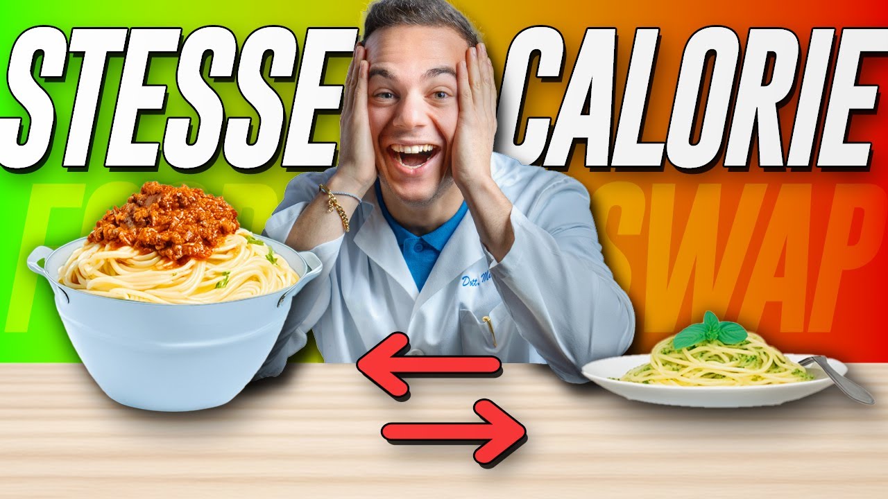 FOOD SWAPS: Come Mangiare il Doppio Senza Aumentare le Kcal