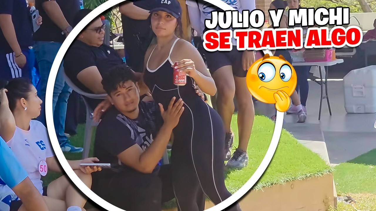Julio y Michi fueron Captados bien acaramelados 😍