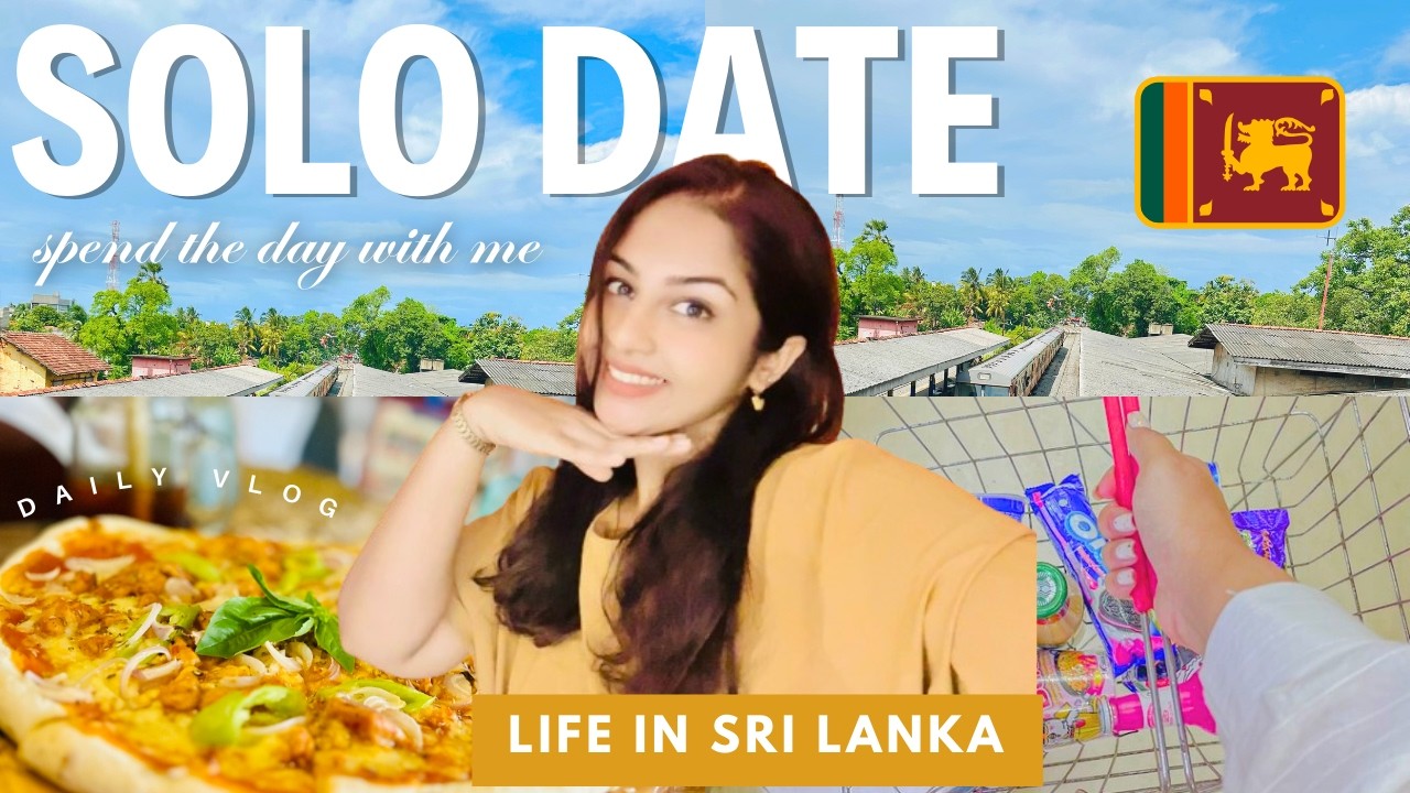 a day in my life  🇱🇰🍃| Life in Sri Lanka | boho negombo🌸🍃| Selfcare day | shopping | solo date