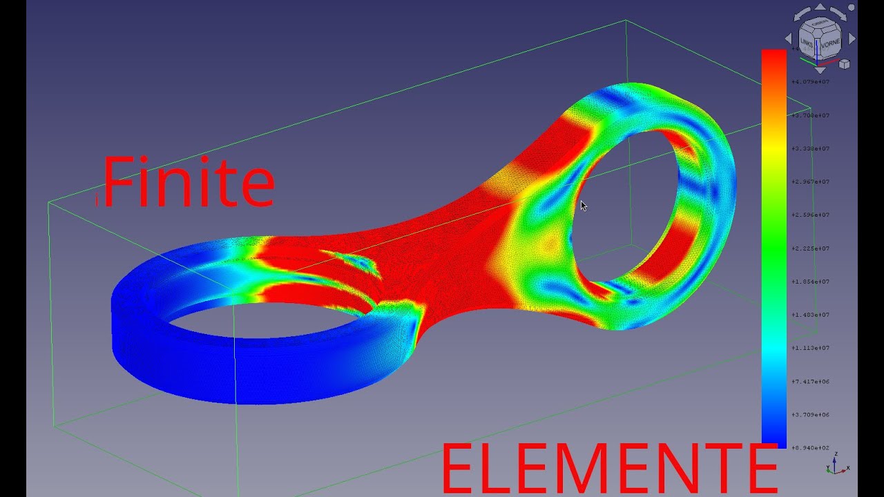 FreeCAD - FEM - so klappts mit dem Simulieren